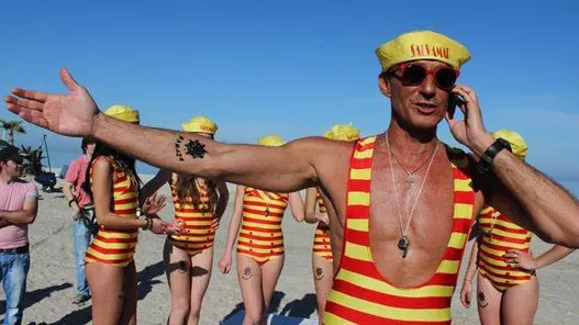 RADU MAZĂRE, VEDETĂ în videoclipul imnului staţiunii MAMAIA