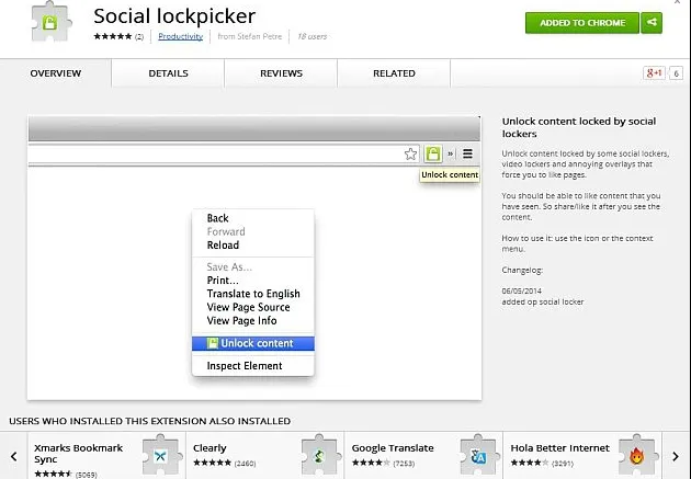 Social Lockpicker sau cum poți vedea clipurile fără să dai like la ce nu te interesează