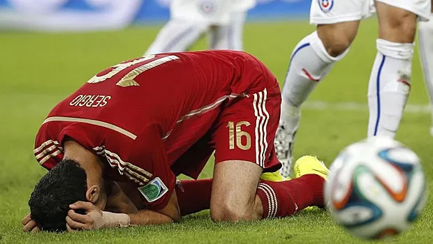 CAMPIONATUL MONDIAL DE FOTBAL 2014. SURPRIZĂ COLOSALĂ: ADIOS, SPANIA! CHILE-SPANIA 2-0