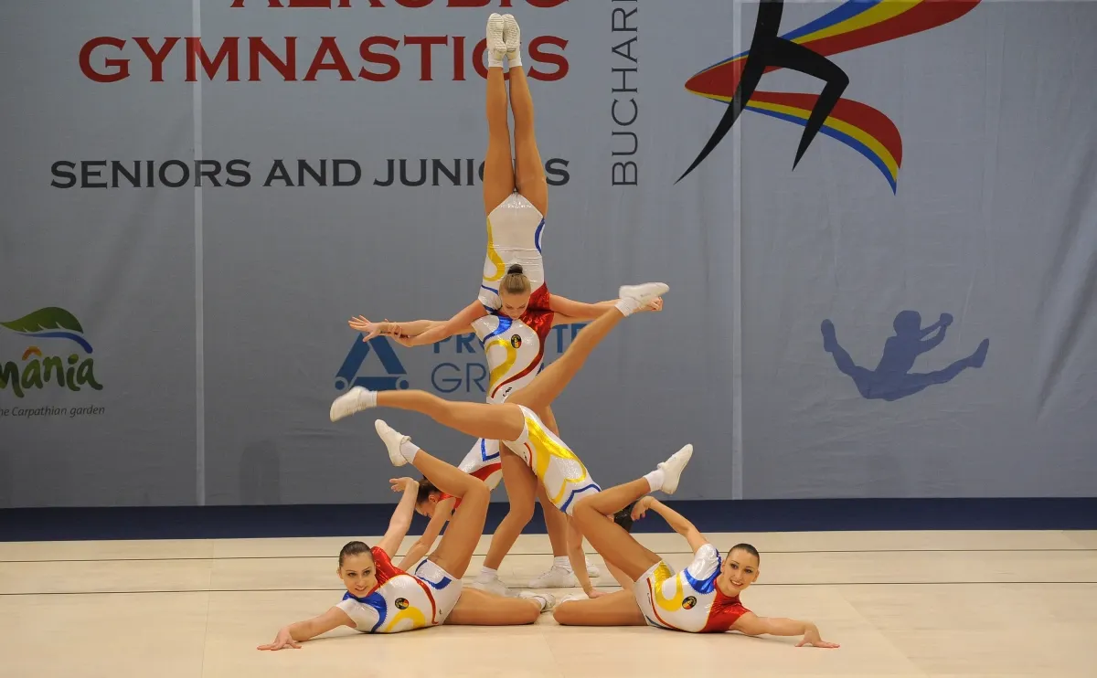 România, trei medalii la Campionatul Mondial de gimnastică aerobică de la Cancun