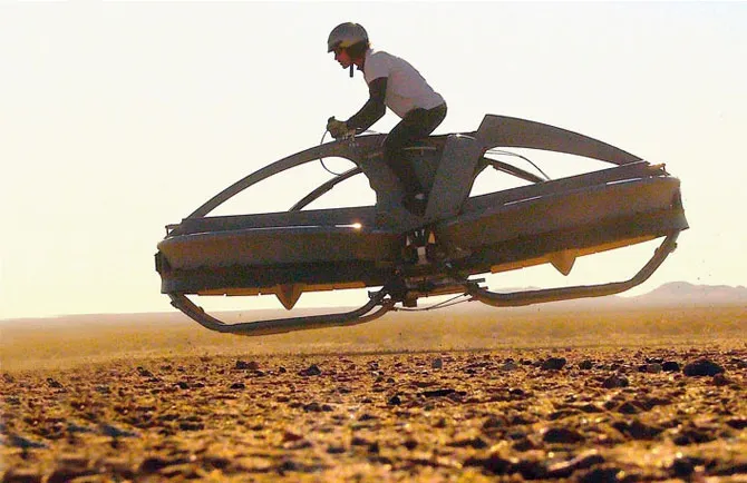 “Star Wars” devine realitate! Cum arata prima MOTOCICLETA ZBURATOARE