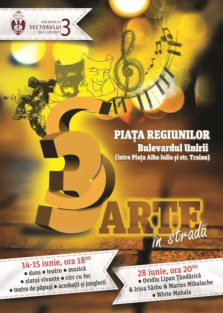 ARTA COBOARA IN STRADA IN SECTORUL 3