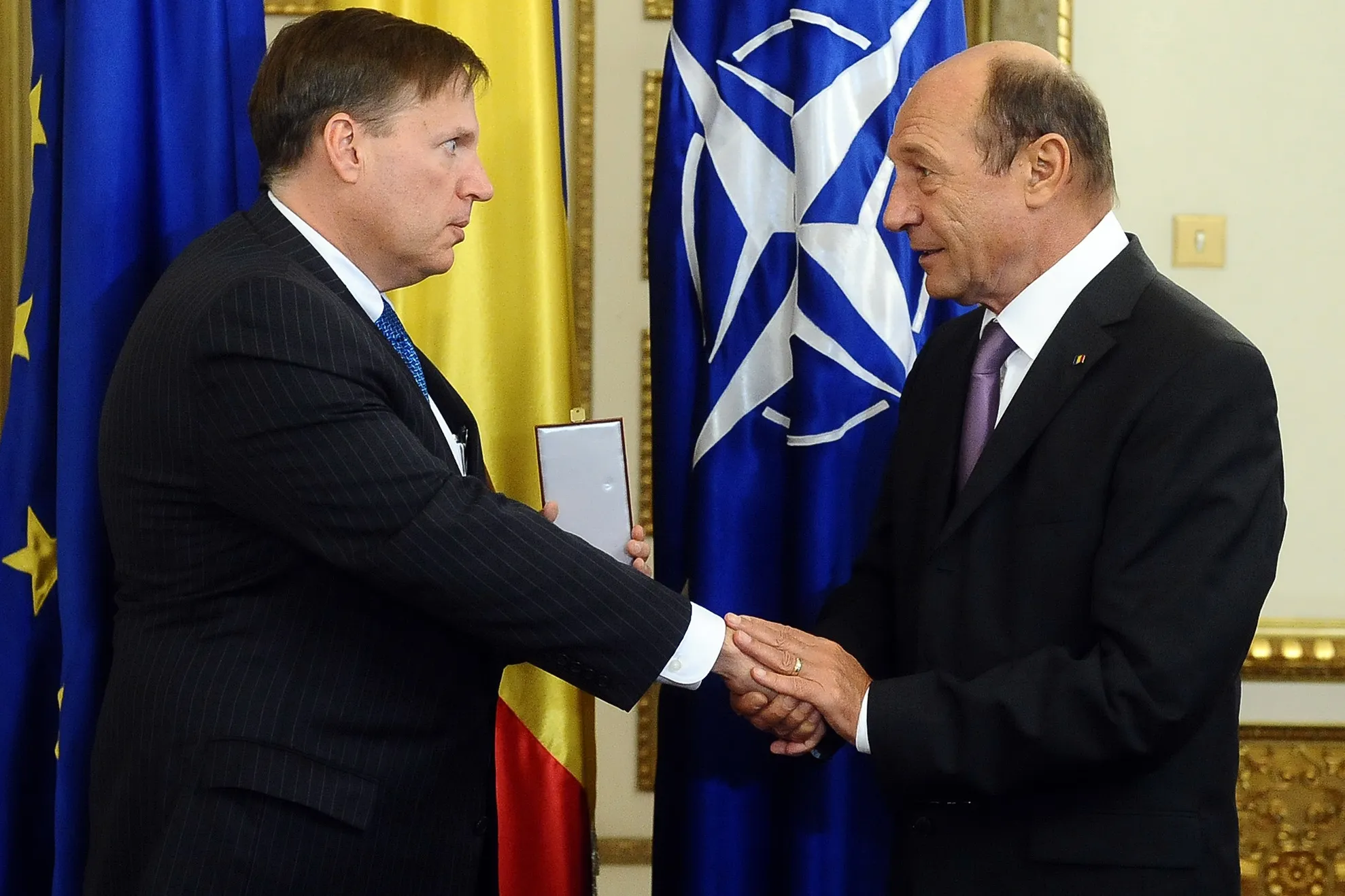 Duane Butcher, primit de preşedintele Băsescu, în vizită de rămas-bun