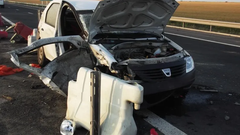 Carambol pe Autostrada Transilvania! O persoană a murit