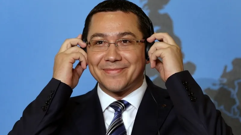 Ponta: Dacă îi e drag de mine domnului Băsescu, merg la studioul cinematografic Cotroceni