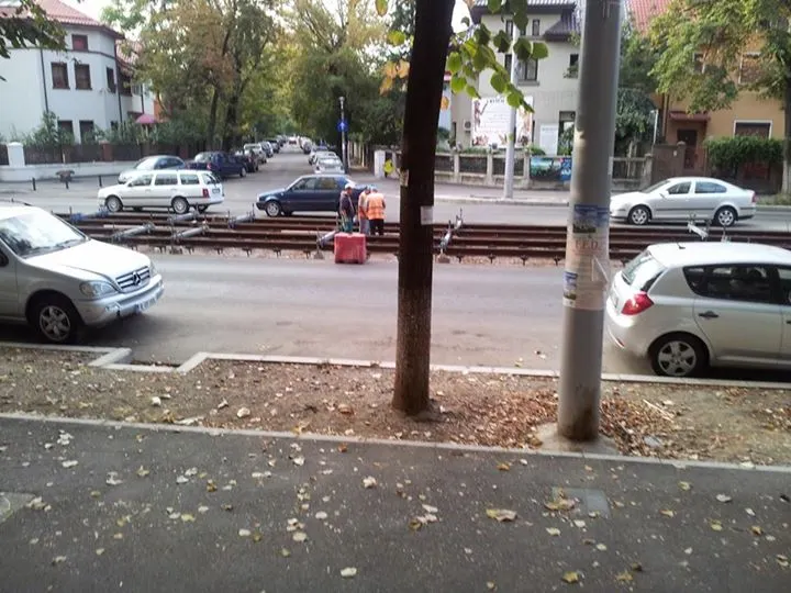 Protest în Bucureşti. Zeci de oameni nemulţumiţi de reabilitarea deficitară a Șoselei Iancului