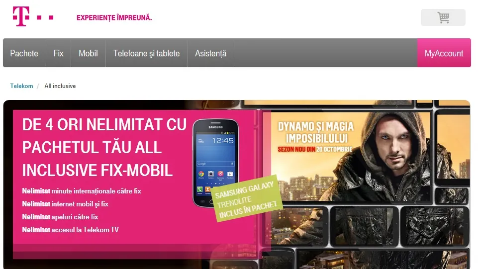 OFERTA ÎN PREMIERĂ de la Telekom. Trei abonamente nelimitate, tabletă şi telefoane GRATUITE