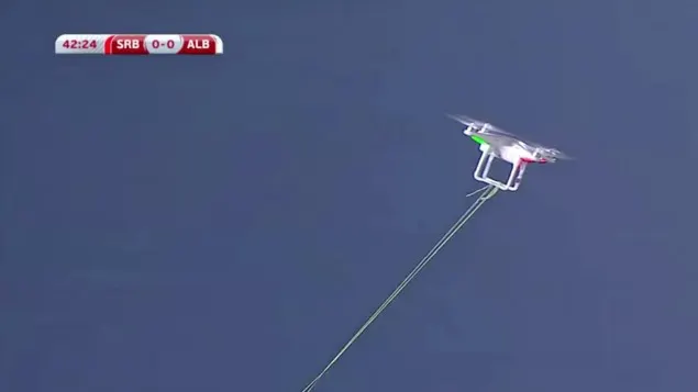 Platini despre Serbia-Albania: Imaginaţi-vă că sub dronă ar fi fost o bombă