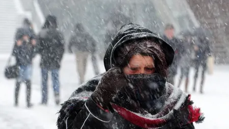 A venit deja GERUL: MINUS 26 de grade marți dimineața