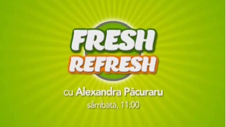 Cu 5 zile înainte de Crăciun, Fresh Refresh vă propune o emisiune ca de sărbătoare