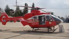 ELICOPTER PRĂBUŞIT în Lacul Siutghiol. PACIENTA SALVATĂ de echipajul SMURD, în STARE de ŞOC