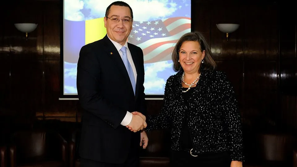 Ponta şi Nuland au discutat despre parteneriatul strategic şi combaterea corupţiei