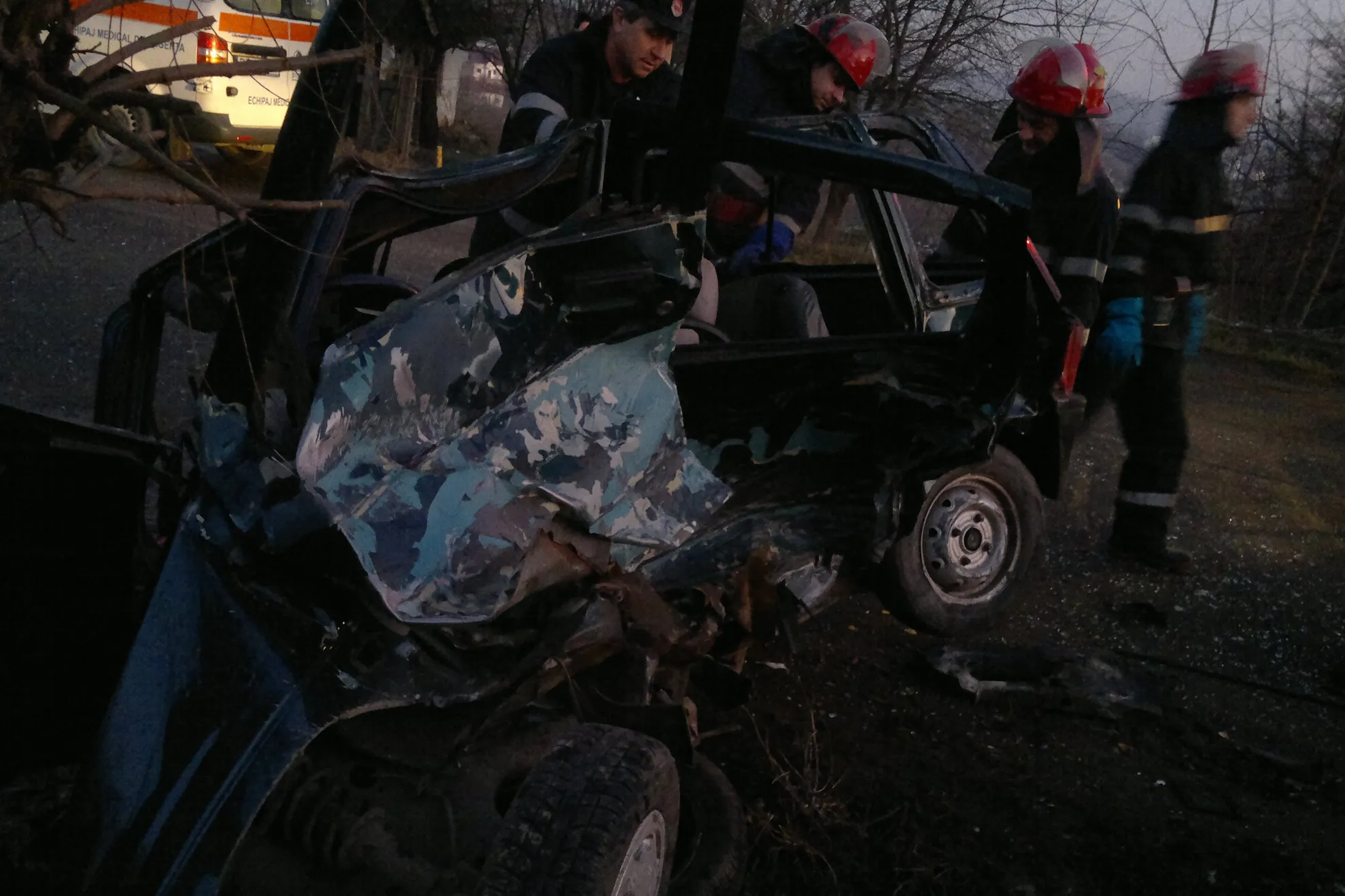 MARTOR OCULAR. Accident GRAV, petrecut marți seara 