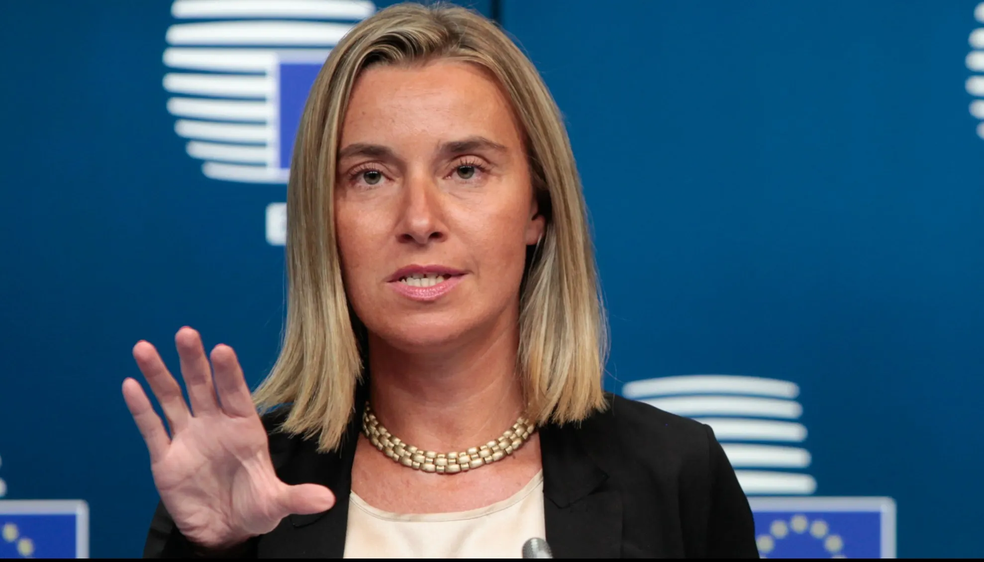 Iohannis s-a întâlnit la Cotroceni cu Federica Mogherini, șeful Externelor din UE