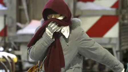 Un val de FRIG POLAR cuprinde o mare parte din continentul nord-american