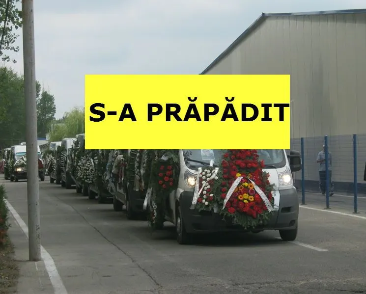 RIP. Doliu mare. În urmă cu foarte puțin timp