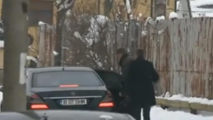 Prima apariţie publică a lui Iohannis în 2015. Pe cine a vizitat