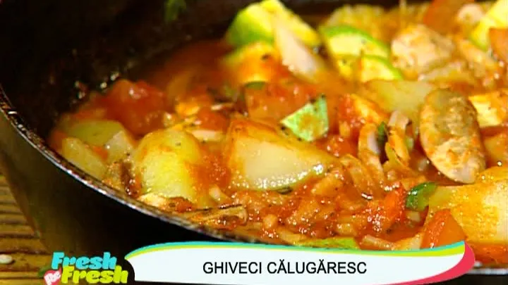 Fresh Refresh. Reţeta de ghiveci călugăresc de post