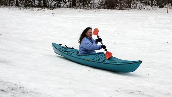 Fresh Refresh. Kayakul, noul sport de iarnă