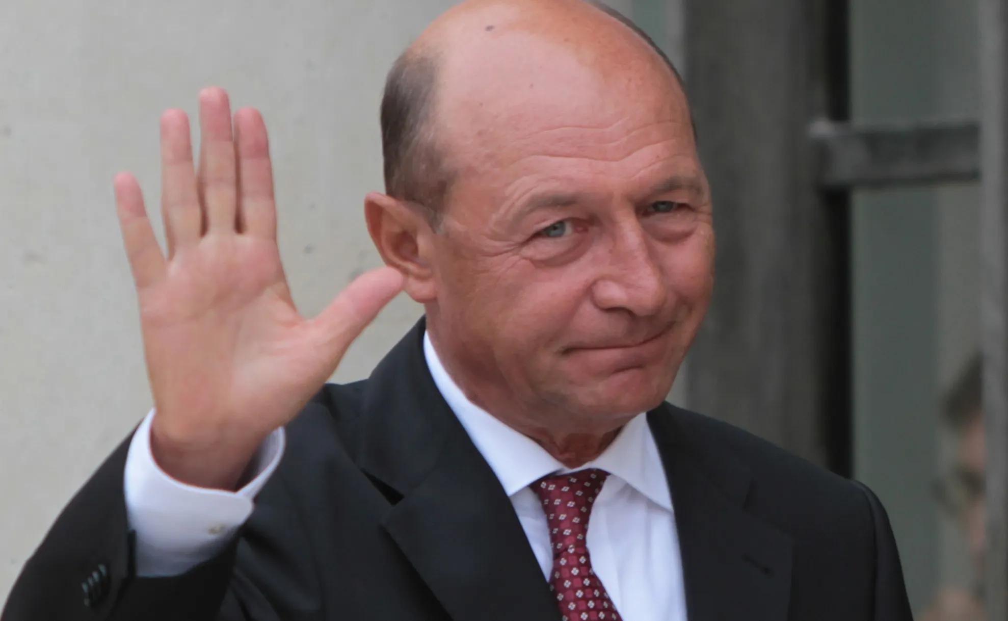 Prima apariţie publică a lui Traian Băsescu, după dezvăluirile Elenei Udrea