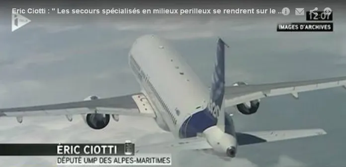 AVION PRĂBUȘIT FRANȚA. Mărturia cutremurătoare a unui martor ocular
