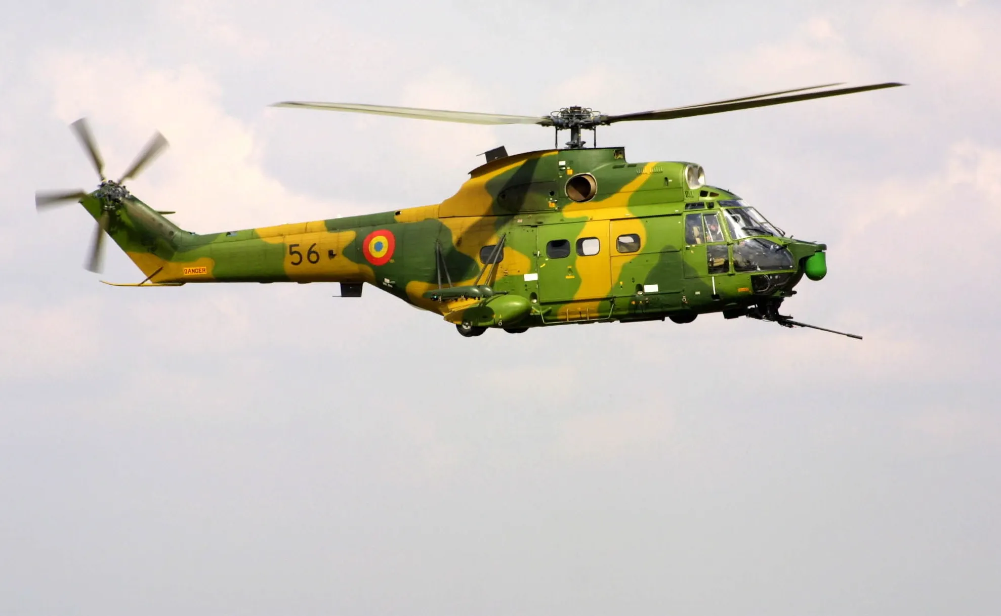 Incident aviatic grav pentru un elicopter militar românesc. Toată flota a fost oprită la sol