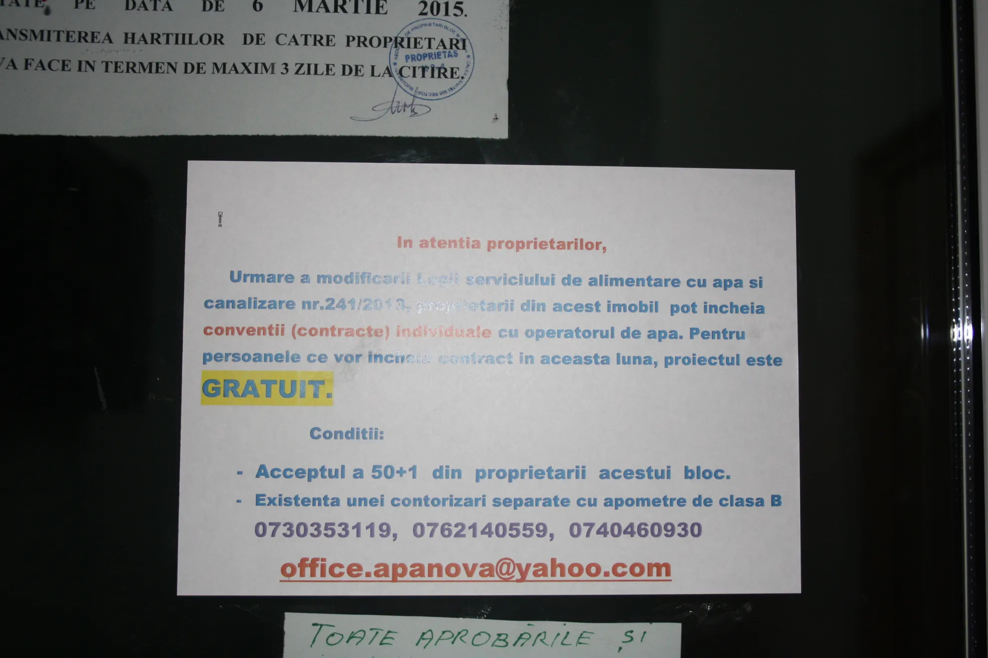 Apa Nova Bucureşti atrage atenţia asupra unei noi tentative de înşelătorie! 