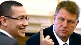 Klaus Iohannis, întâlnire cu Victor Ponta
