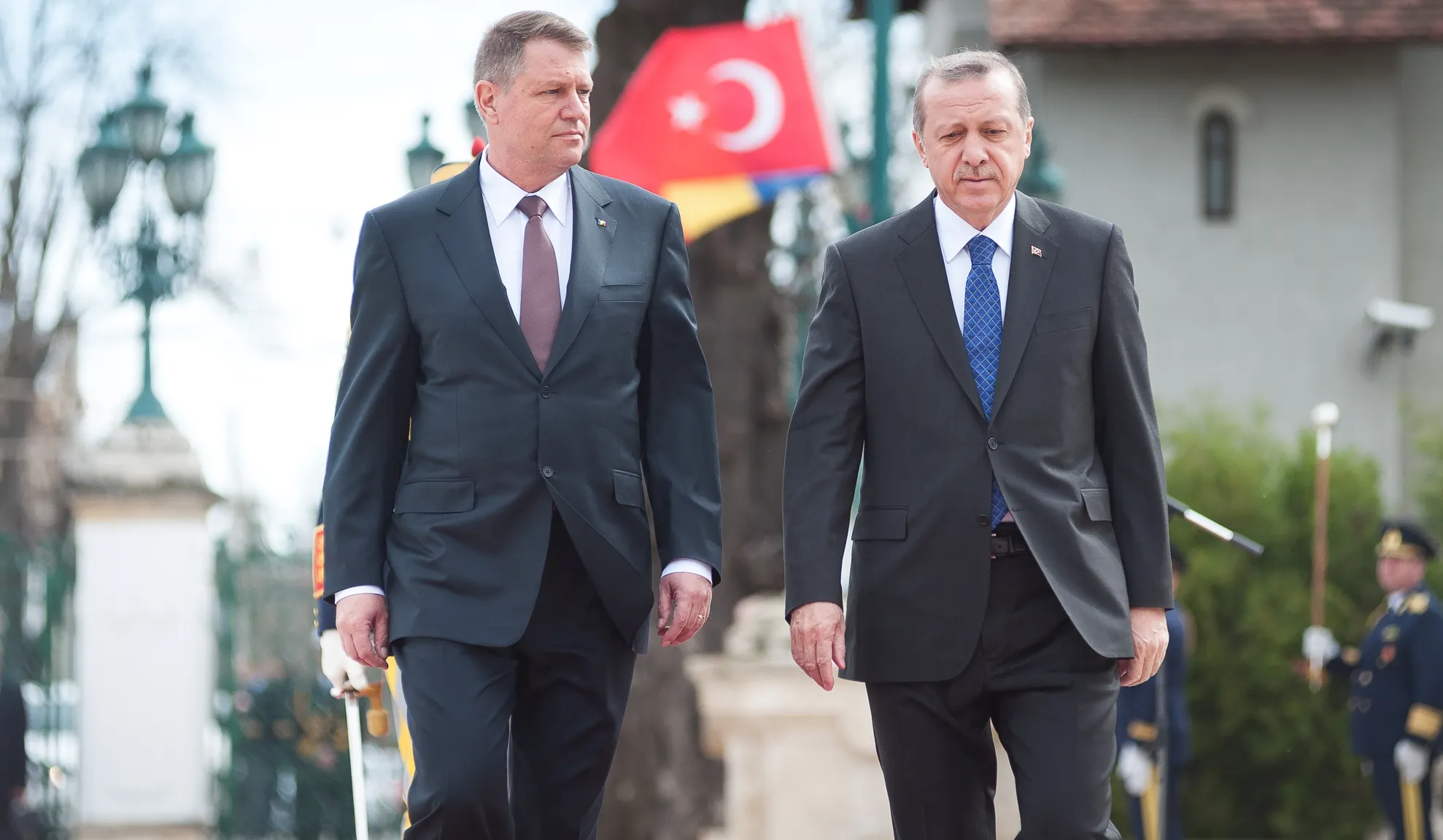 Recep Tayip Erdogan la Bucureşti. Iohannis: România susţine aderarea Turciei la UE