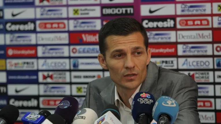 Anunțul făcut de Costel Gâlcă, după dezastrul Stelei de duminică seara