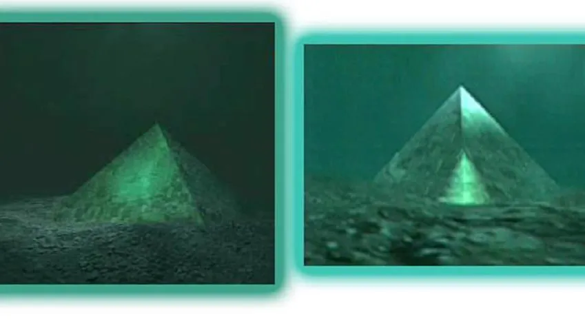 Descoperire misterioasă: o uriaşă piramidă subacvatică de cristal