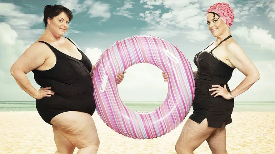 Înainte şi după. A slăbit 68 de kilograme şi a realizat un pictorial spectaculos