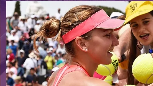 Imaginea zilei! Simona Halep surprinsă la Roma