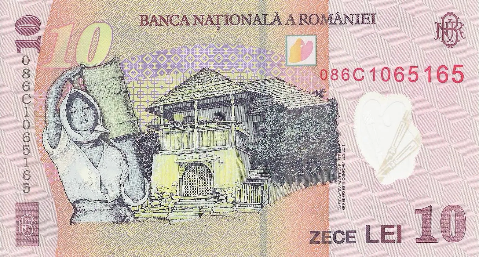 Casa de pe bancnota de 10 lei va putea fi vizitată de turişti. Unde se află ”casa cu blazoane”
