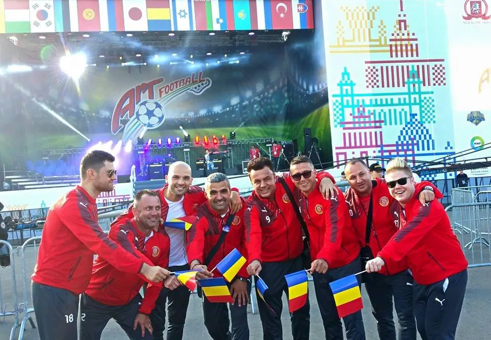 Primele imagini cu artiștii români la Moscova! Uite ce au cantat la deschiderea campionatului VIDEO