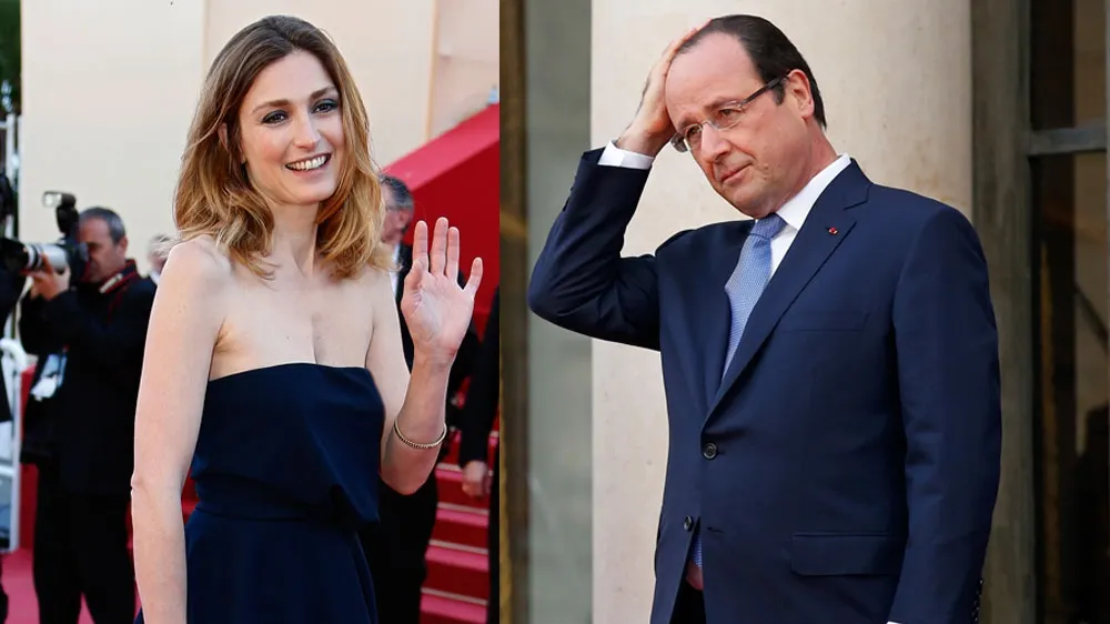 Fosta amantă devine Prima Doamnă a Franţei! Actriţa Julie Gayet, apariţie într-o deplasare oficială