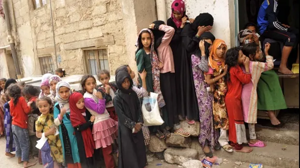 Dezastru umanitar în Yemen: 80% din populația civilă, afectată de război