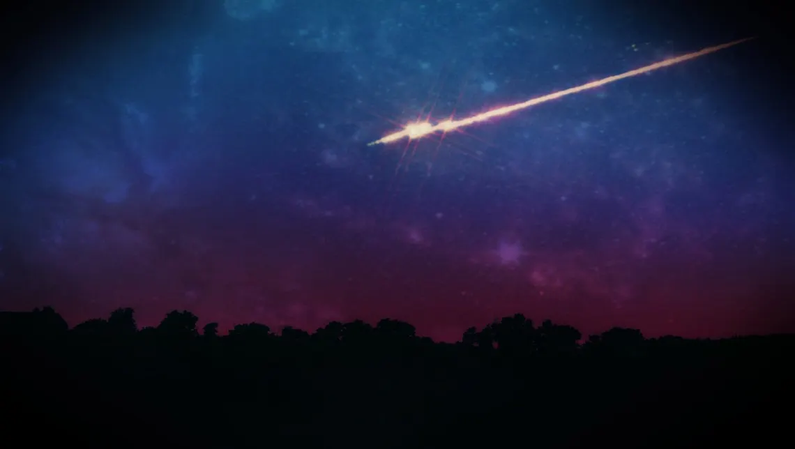 Spectacol de lumină pe cer, după ce un meteorit s-a prăbușit în Argentina