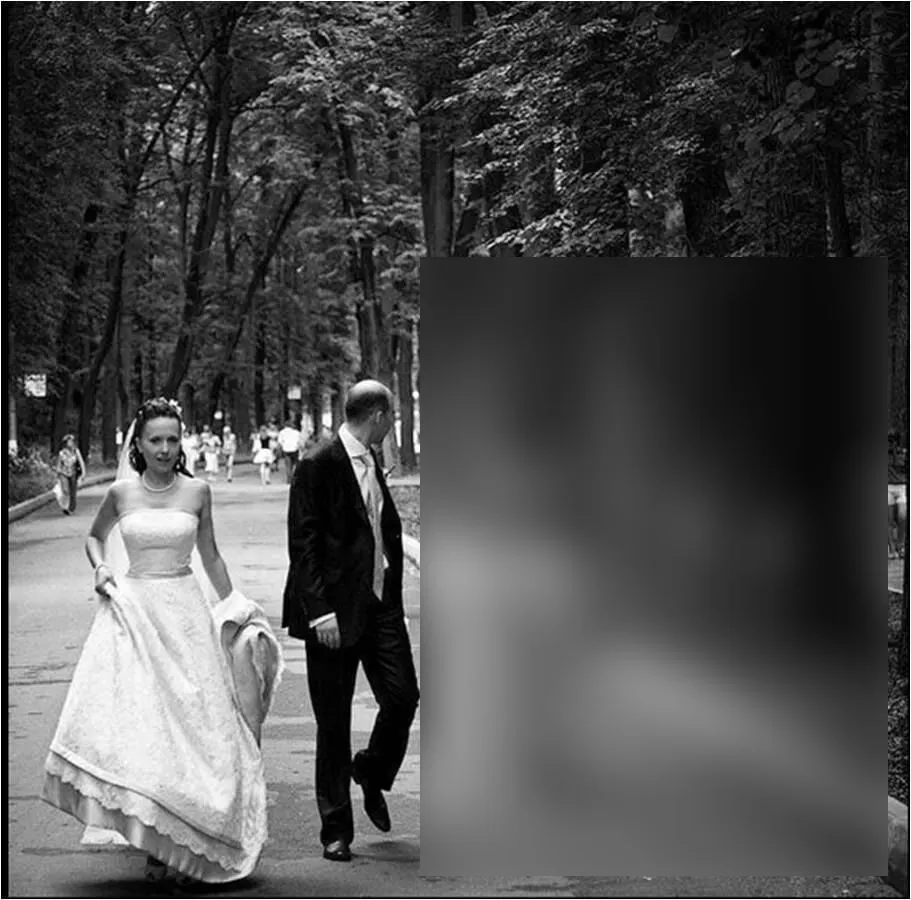 Nunta a fost superbă, dar detaliul unei poze a șocat-o pe mireasă. Ce făcea mirele