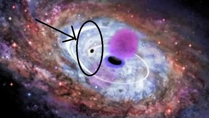 Un obiect misterios a trezit din adormire gaura neagră gigant din centrul galaxiei
