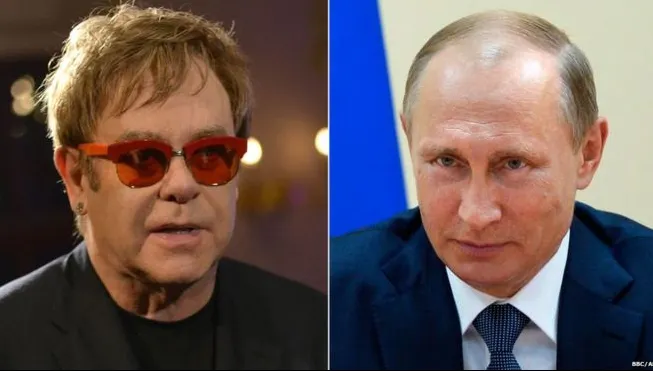 Președintele Vladimir Putin l-a sunat pe Elton John. De data asta, nu a fost o farsă