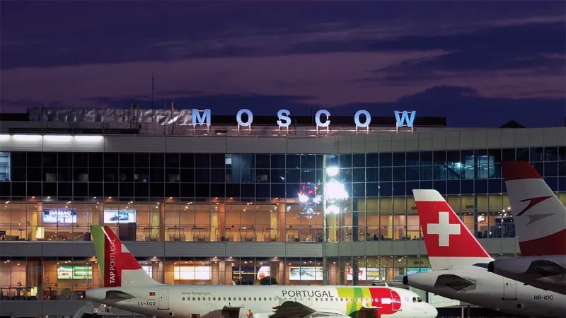 Incendiu pe aeroportul din Moscova. Mii de pasageri evacuaţi