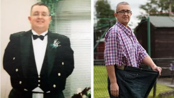 Impresionant! Acest bărbat a slabit 82 kg după ce a scos din alimentaţie un singur produs