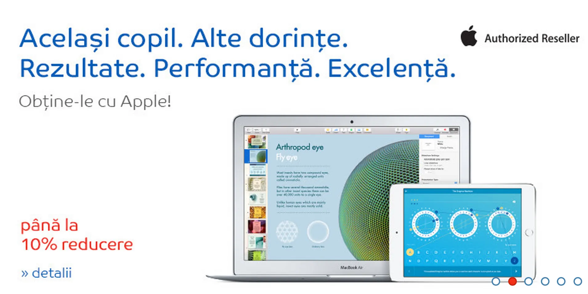 eMAG: Reduceri masive la produsele Apple
