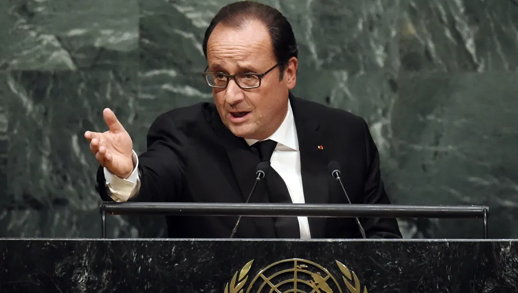 Hollande, la ONU: Nimeni nu-și poate imagina o soluție politică în Siria care l-ar include pe Assad