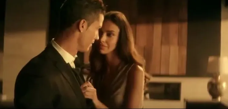 Mădălina Ghenea, alături de Cristiano Ronaldo într-o reclamă la parfum