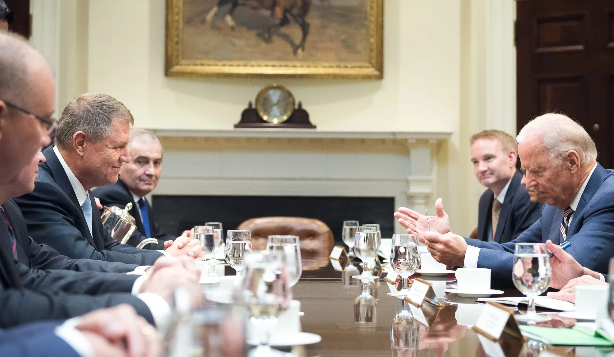 Iohannis: Biden și-a exprimat mulțumirea față de mersul lucrurilor în privința combaterii corupției