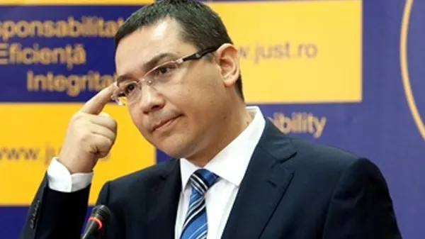 Ponta: Sunt aberante declarațiile unor politicieni că ar trebui să ne închidem granițele