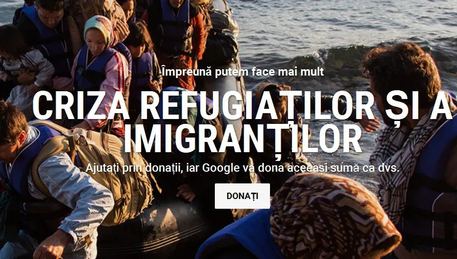 Google se implică în criza refugiaţilor