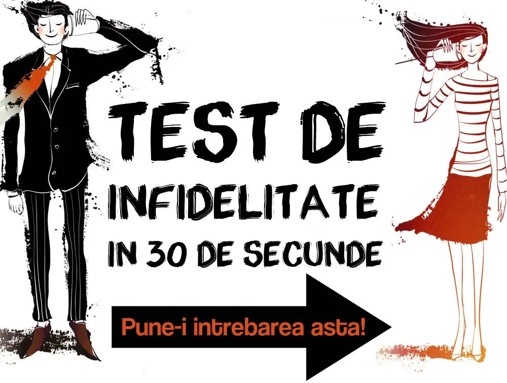 Test de infidelitate în 30 de secunde 